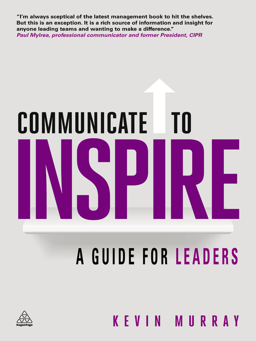 Title details for Communicate to Inspire by Oh - Available